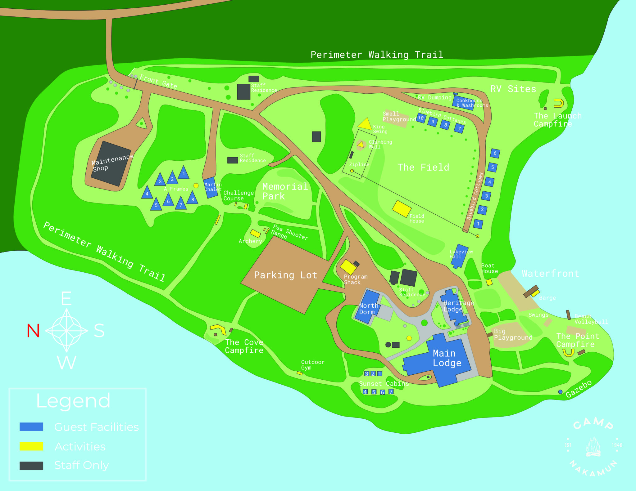 Camp Nakamun ACTIVITIES and Facilities | Camp Nakamun